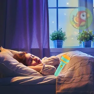 Forhome flashlights Projector for Children 2 Projection Light Toys Dia projector flashlight with 80 animal patterns children's projector flashlight for boys and girls - product information 5