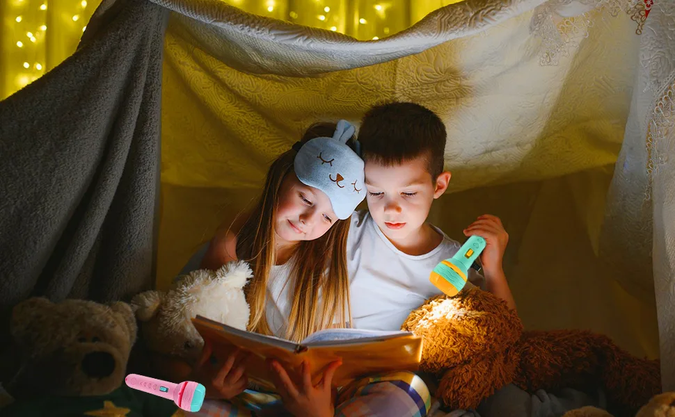 Forhome flashlights Projector for Children 2 Projection Light Toys Dia projector flashlight with 80 animal patterns children's projector flashlight for boys and girls - product information 6