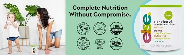 Else Plant-Based Complete Nutrition for Toddlers 12 Months+ 22 oz (624 g) - hero image