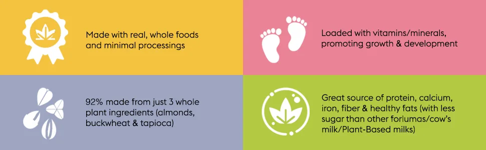 Else Plant-Based Complete Nutrition for Toddlers 12 Months+ 22 oz (624 g) - ingredients details