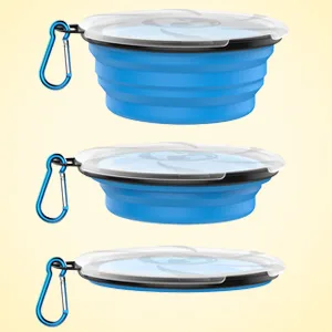 Pawaboo foldable dog bowl 2 pieces 450ml dog travel bitches. - product information 7