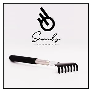 SCUUBY back scratch made of high -quality stainless steel i tangible handle i back scratch pull -out to 68cm i telescopic back scratch I scratch -hand back scratch i back scratcher - product information 4