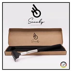 SCUUBY back scratch made of high -quality stainless steel i tangible handle i back scratch pull -out to 68cm i telescopic back scratch I scratch -hand back scratch i back scratcher - product information 6