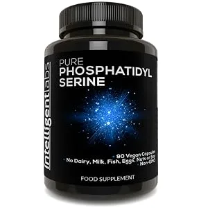 Phosphatidylserine 100mg 100% soy free pure phosphatidylserine from Intelligent Labs - Phosphatidylserin