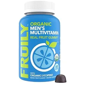 Fruily Organic Men's Multivitamin with Organic Lycopene Mixed Fruit 60 Gummies - product information 2