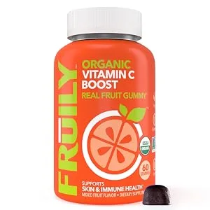 Fruily Organic Vitamin C Boost Mixed Fruit Flavor 60 Gummies - product information 2