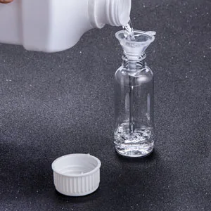 Atomizer 6 pieces 50ml transparent empty spray bottle plastic fine fog bottle refillable perfumed scale with funnel and label sticker for on the go white 6x50ml 6x50ml-white - Zerstäuber Mit 3 Trichtern