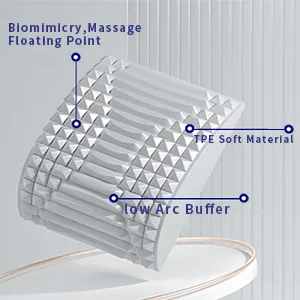 Jiahuade lumbar spine support Eva step bearing cubes orthopedic lumbar pillows massage pillows Reduce spine back pain relief lorse support for bed sofa car (D) - product information 3
