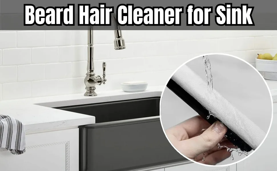 Luckdano bar cleaner for sink cleaning brush keeps your sink fresh clean whistle beard cleaner beard cleaner for home travel - product information 2