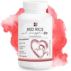 RED RICE and COENZYME Q10 | 360 capsules | fermented red rice | with VITAMIN Q | Italian product - roter reis