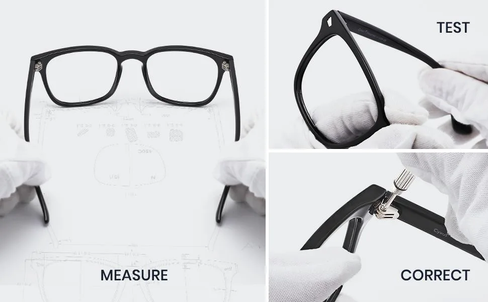 Cyxus glasses blue light filter glasses without strength anti-blue lights from laptops smartphones tablets and other screens 8382-intelligent glasses - blaulichtfilter brille damen