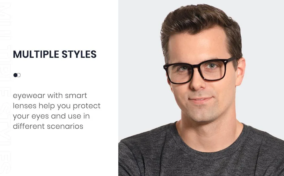 Cyxus glasses blue light filter glasses without strength anti-blue lights from laptops smartphones tablets and other screens 8382-intelligent glasses - blaulichtfilter brille herren