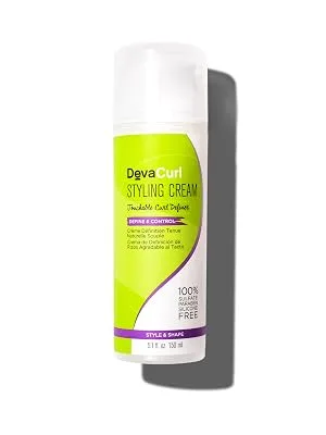 DevaCurl Styling Cream Touchable Curl Definer Define & Control 5.1 fl oz (150 ml) - Styling Cream