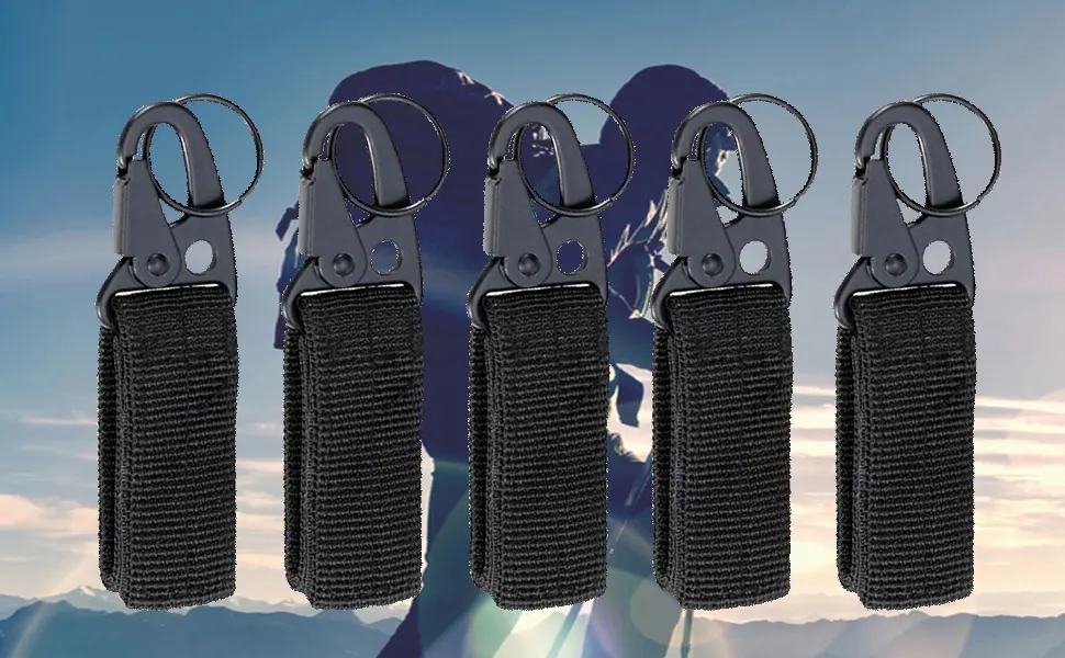 TANCUDER Carabiner Key Hook Black - product information 2