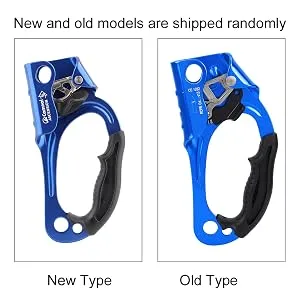 Alomejor Climbing Ascender Mountaineering Climbing Hand Ascender for 8-13MM Rope Climbing Equipment - Ascension Ascender
