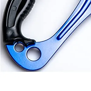 Alomejor Climbing Ascender Mountaineering Climbing Hand Ascender for 8-13MM Rope Climbing Equipment - handsteigklemme