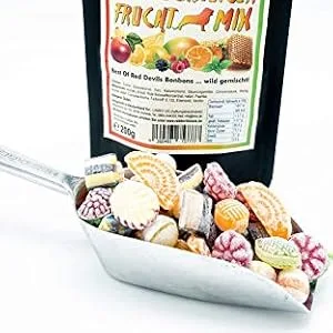 Braunschweiger Fruit Mix Bonbons wildly mixed - not spicy - Hot scale: 0 - RED DEVILS TASTE - lecker
