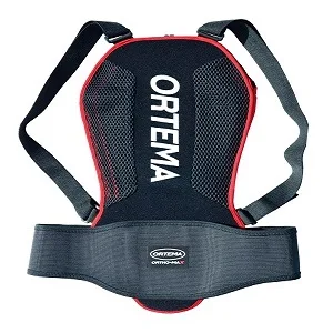 ORTEMA Ortho-MAX Light - Lightweight & Adjustable Unisex Back Protector - Level 1 for Ski/Snowboard | Bike | Water Sports & more XXL - Rückenschutz Light