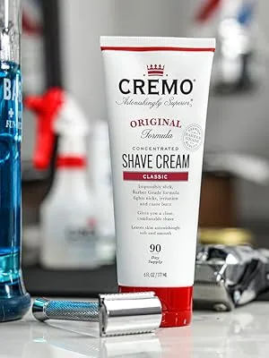 Cremo Original Shave Cream Classic 6 fl oz (177 ml) - shave