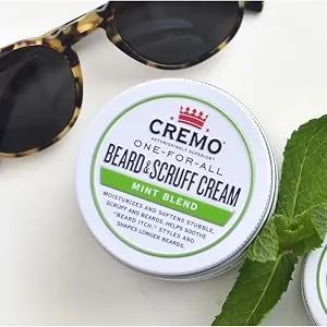 Cremo Beard & Scruff Cream Wild Mint  4 oz (113 g) - beard