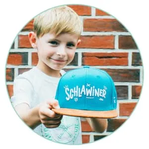 Hand and Fire Snapback Cap Kids Frechdachs One Size Mint - outdoor modelabel camping vanlife snapback kinder cap cappy kappe mütze schlawiner frechdachs