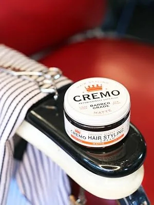 Cremo Premium Barber Grade Hair Styling Pomade Matte 4 oz (113 g) - hair