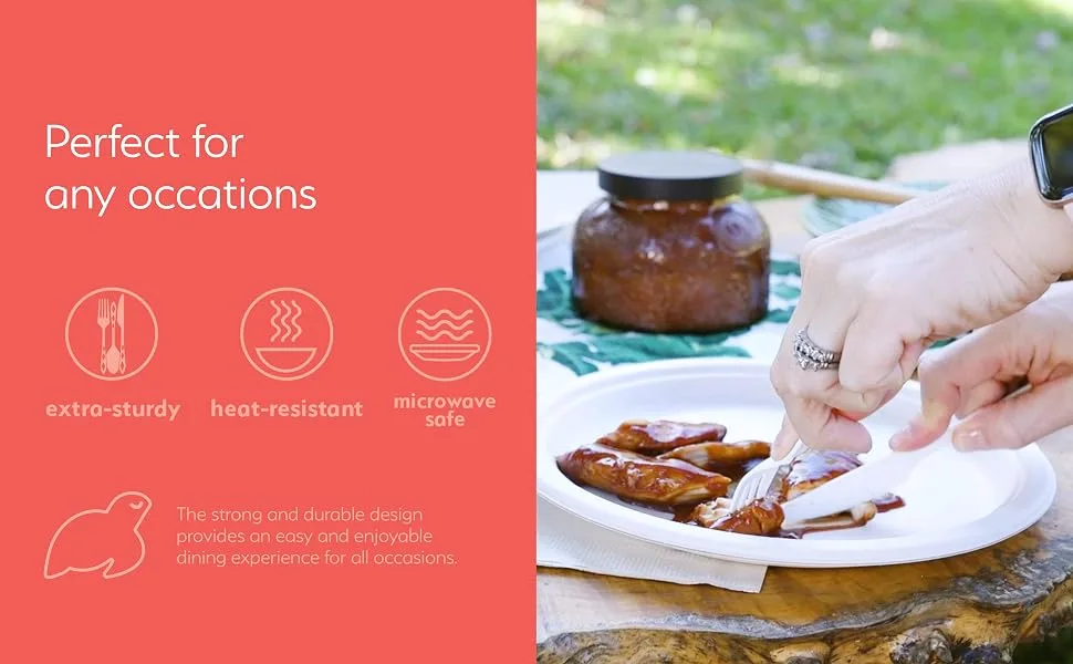 Earth's Natural Alternative Compostable Knives 100 Pack - knife, spoon, fork, cutlery, disposable