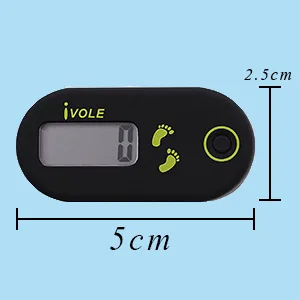 Mini pedometer 3D pedometer with a clip and converting tape simple more precise pedometer pedometer without app and cell phone pedometer for women to jog - Mini Schrittzähler