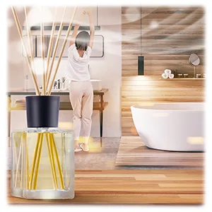 Rattan sticks Rattan Reed Diffuser - 100 pieces - Length 23cm - Thickness 3 mm for room fragrance oil diffuser - Room fragrance sticks - Reed Diffuser Sticks Rattan Diffusor Sticks Stück Raumduft Diffuser Stäbchen Holz Öl Rattanstäbchen