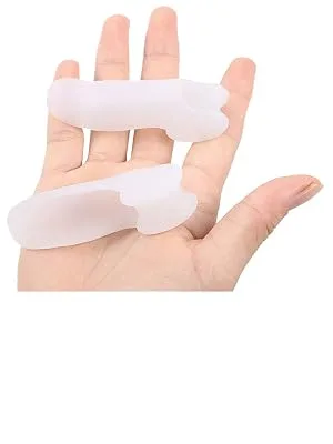 Take Inspire toe spreader Hallux Valgus large toe protection soft silicone toe separator and corrector pain protection hammer finger setup spacers - product information 3