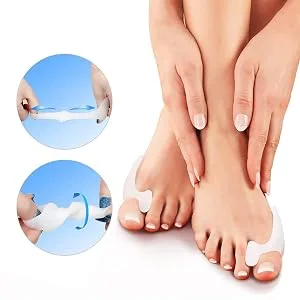 Take Inspire toe spreader Hallux Valgus large toe protection soft silicone toe separator and corrector pain protection hammer finger setup spacers - product information 7