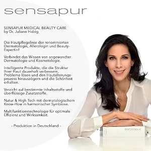 Sensapur Complete Cleansing Foam Ultramilder pore -deep cleaning foam for the face including the eye environment neck and d collet 200ml - Sensapur
