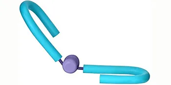 Wuudi gymnastics equipment for thighs arms buttocks abdominal muscle training arm training thigh trainer blue - product information 3