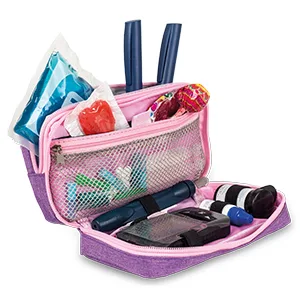 EB DIABETIC'S Diabetic Bag (Various Colours) (violet-bitone) - EB ELITE BAGS DIABETIC