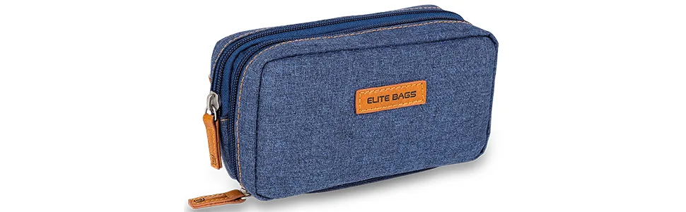 EB DIABETIC'S Diabetic Bag (Various Colours) (blue-bitone) Blue Bitone - EB ELITE BAGS DIABETIC