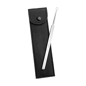 Sword Crown Ear Cleaner Ear Spoon Stainless Steel Ear Cleaner For Removing Earwax Incl. Storage Bag - Ohrlöffel
