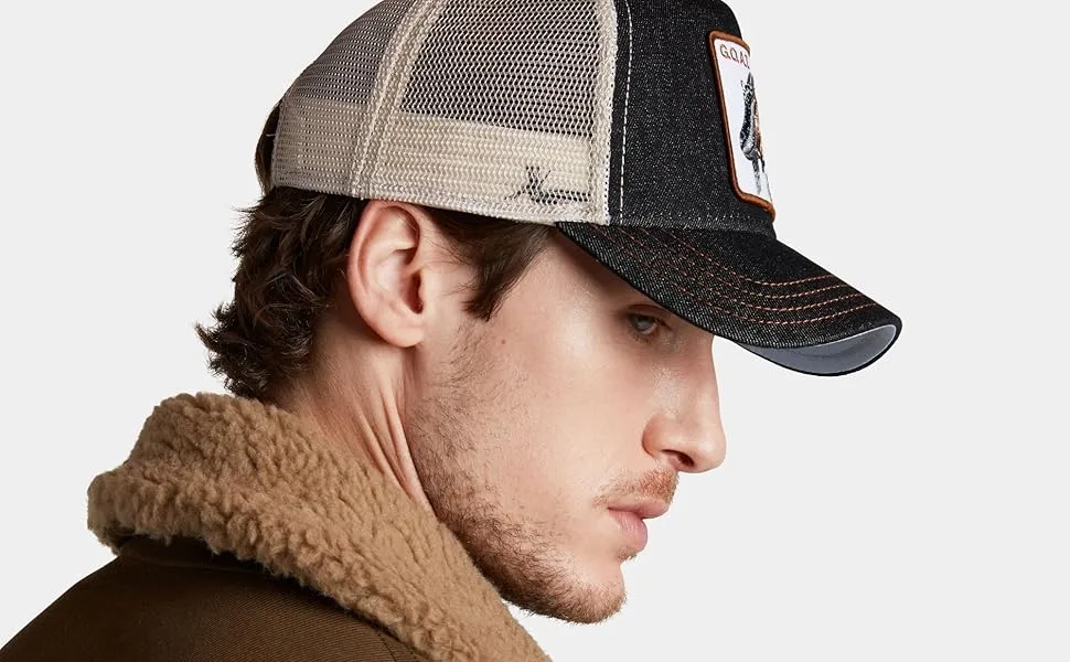 Goorin Bros. Unisex The Farm Mesh Trucker Hat Adjustable Baseball Cap One Size Coral - the Goat - Trucker