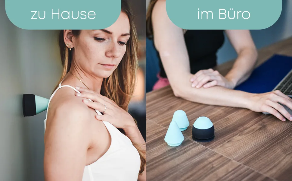 Flexmate Quick Trigger - trigger point presser for tension muscle pain massage device trigger tool for self-massage - Zuhause Fitnessstudio Büro Yoga Outdoor Reise Physiotherapie Sporthalle Wellness Trainingsraum Hotel