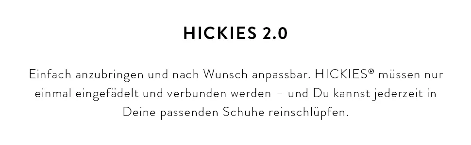 HICKIES Elastic Tie-Free Shoelaces (2.0 New) Grey - hickies 2.0