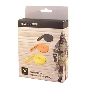 tee-uu RESCUE LOOP rescue slings (various lengths) 150cm Orange - tee-uu RESCUE LOOP Verpackung