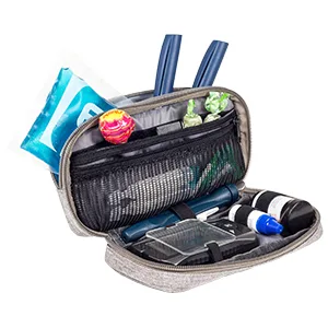 EB DIABETIC'S Diabetic Bag (Various Colours) (grey-bitone) Grey Bitone - EB ELITE BAGS DIABETIC
