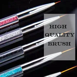 Anself Nail Art Brush Set for Drawing Designs on Nails Suitable for Acrylic Nails with Nylon Fibers for Manicure - product information 3
