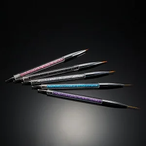 Anself Nail Art Brush Set for Drawing Designs on Nails Suitable for Acrylic Nails with Nylon Fibers for Manicure - product information 4