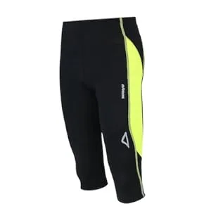Airtracks functional running pants 3/4 long per air - running tight - functional pants - breathable - compression - quick -drying xxl black -neon - product information 7