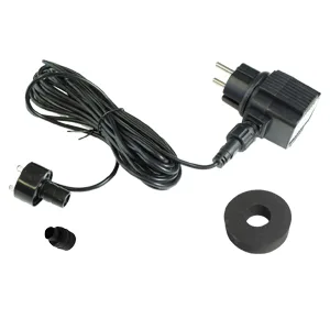 Arnusa source stone lighting fountain lighting LED + power supply pond lighting (warm-white) with 5 meters of cable and foam seal - Quellsteinbeleuchtung + NT