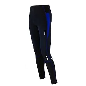 Airtracks men's winter functional running pants long per t - Thermo running tight - running night - warm - breathable - reflectors L black -neon - product information 6