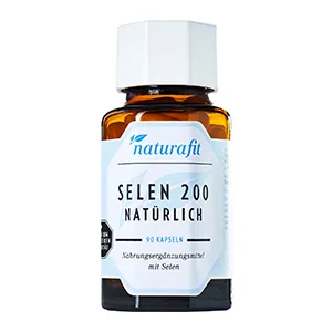 naturafit Selenium 200 natural capsules 90 capsules - product information 3