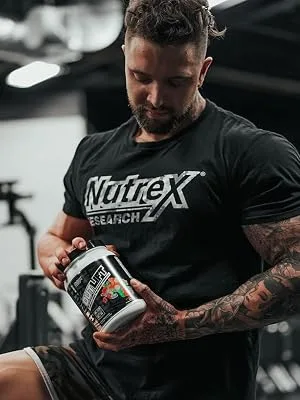 Nutrex Research Outlift Clinically Dosed Pre-Workout Powerhouse Fruit Punch 17.5 oz (496 g) - Nutrex Research Outlift Pre Workout