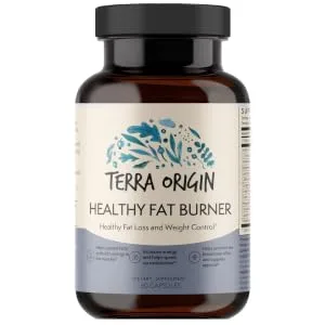 Terra Origin Healthy Fat Burner 60 Capsules - Fat burner and metabolism boost capsules
