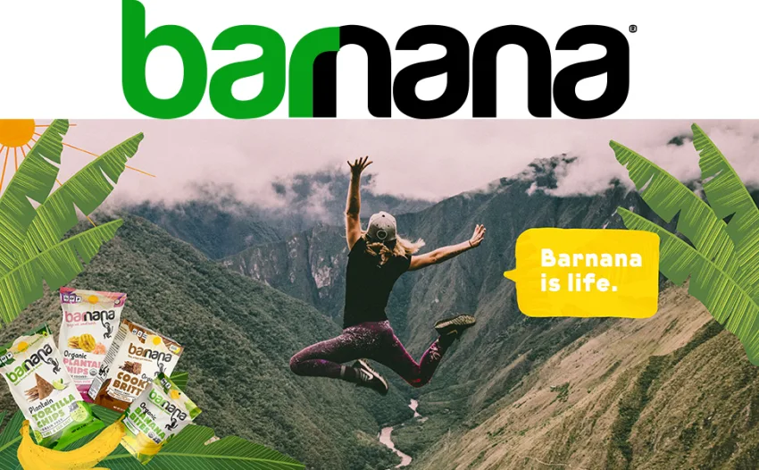 Barnana Organic Plantain Chips Acapulco Lime 5 oz (140 g) - Barnana